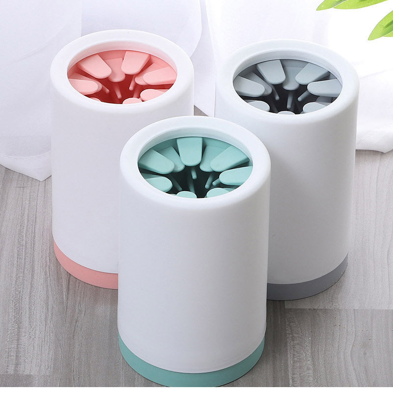 FIELORA silicone dog paw washer for cleaning dirt and mud