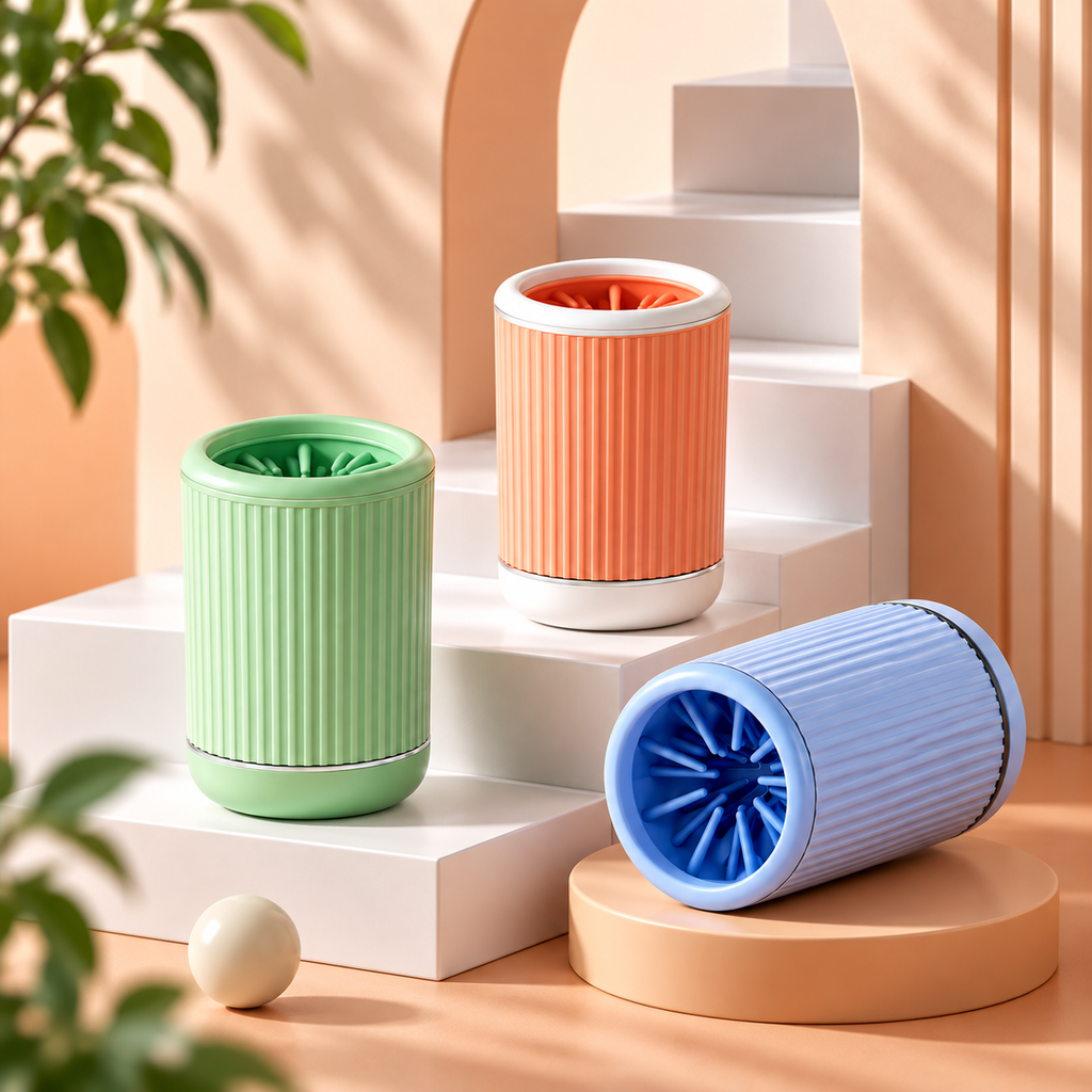Fielora Mini Pet Paw Washer | Dog Paw Washer