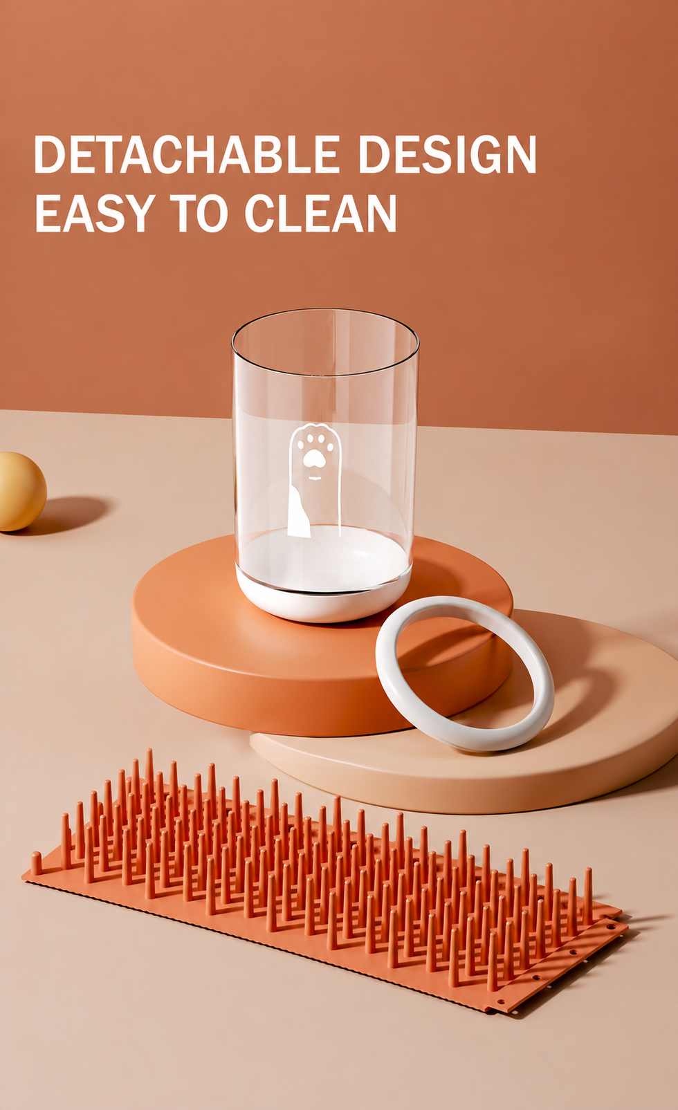 Fielora Mini Pet Paw Washer | Dog Paw Washer